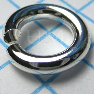 12g Round Silver Filled