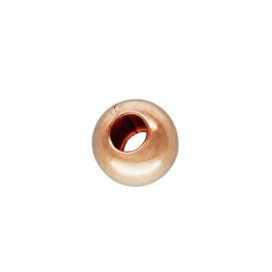 14K Rose Gold Filled Round Beads 3mm AT (50 pcs)