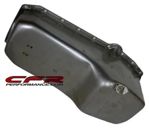 1958-79 CHEVY SMALL BLOCK 262-267-283-305-327-350-400 STOCK CAPACITY OIL PAN - UNPLATED