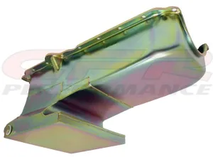 1962-67 CHEVY II-NOVA 1986-02 SMALL BLOCK 283-400 DRAG RACING OIL PAN - ZINC