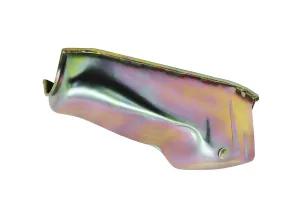 1980-85 CHEVY SMALL BLOCK 267-283-305-327-350 STOCK CAPACITY OIL PAN - ZINC