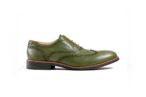 2017 Men's Green & Green Brogue Wingtip