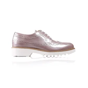 2017 Women's Mauve Patent Brogue Wingtip