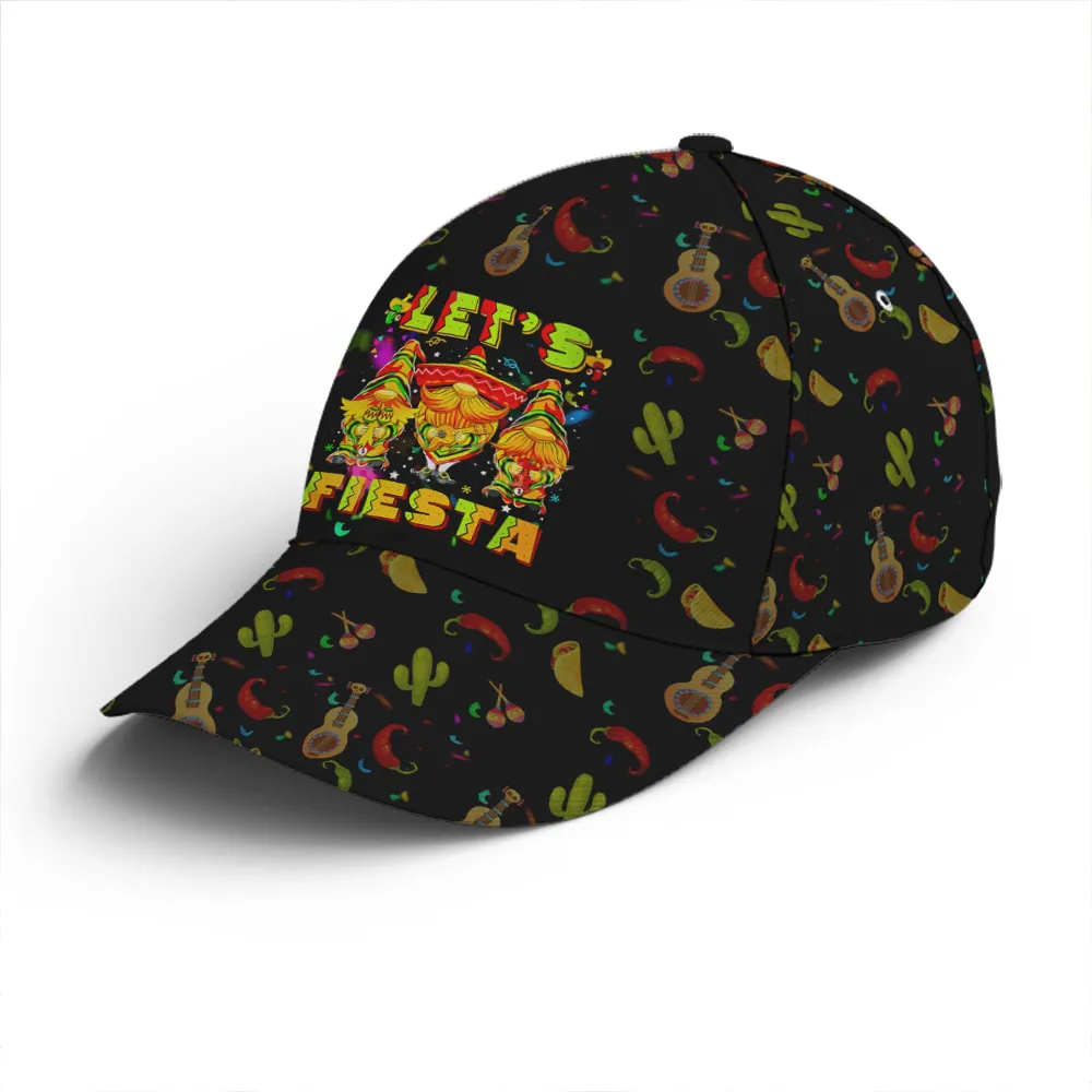 Cinco De Mayo Let Us Fiesta Funny Baseball Cap Coolspod