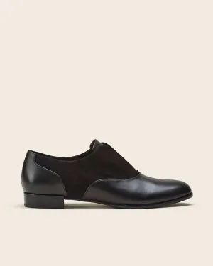 Derbies En Cuir Eryne - Noir