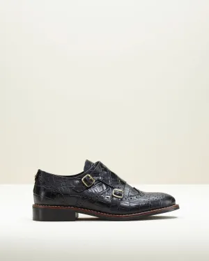 Derbies Vivalie Croc - Noir