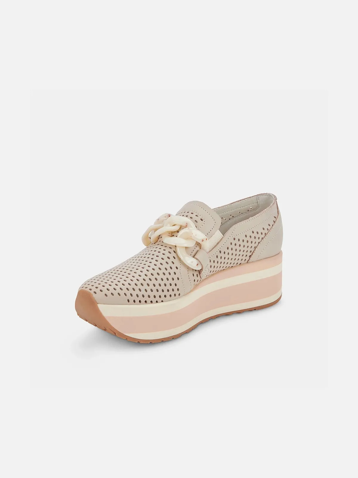 Dolce Vita Jhenee Perforated Platform Sneaker