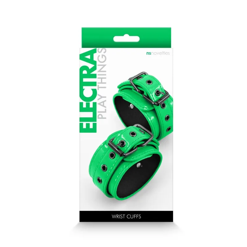 Electra Play Things - Wrist Cuffs - Green