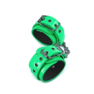 Electra Play Things - Wrist Cuffs - Green