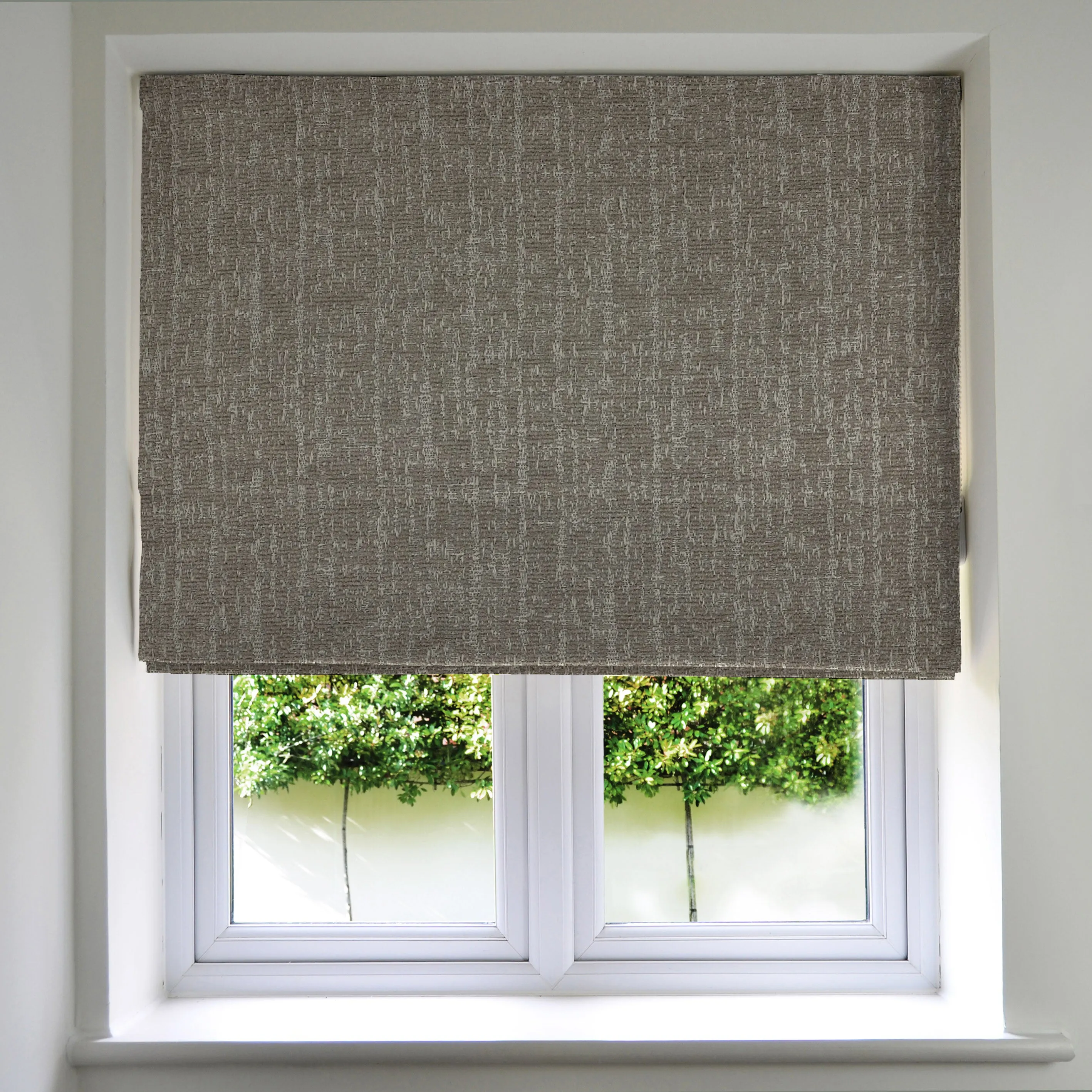 Eternity Grey Roman Blinds