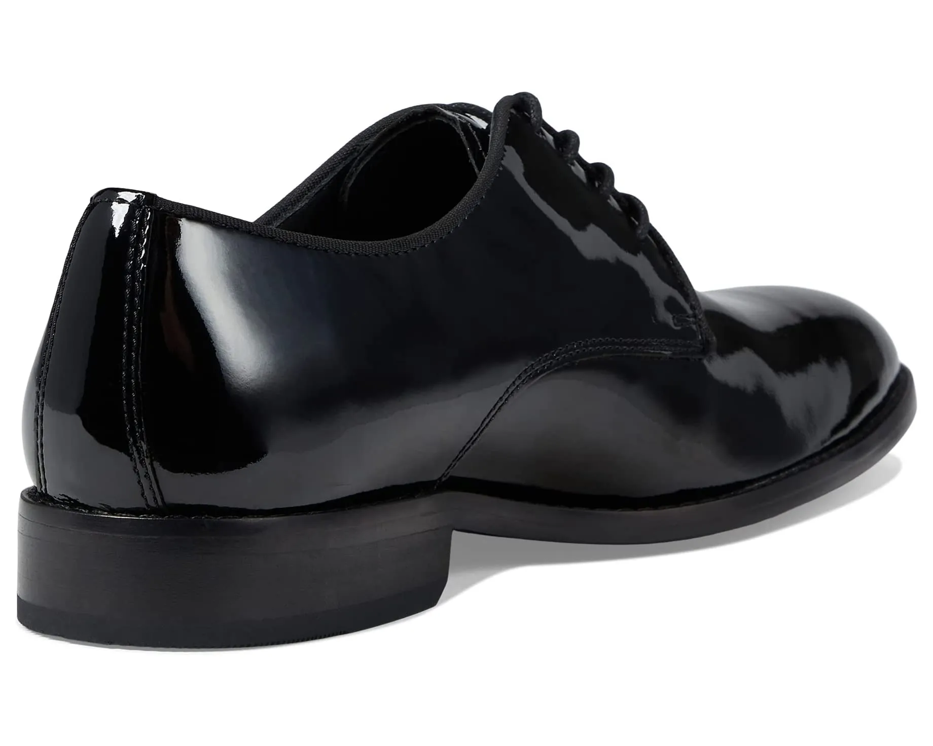 Gavney Plain Toe Johnston & Murphy Oxfords, black