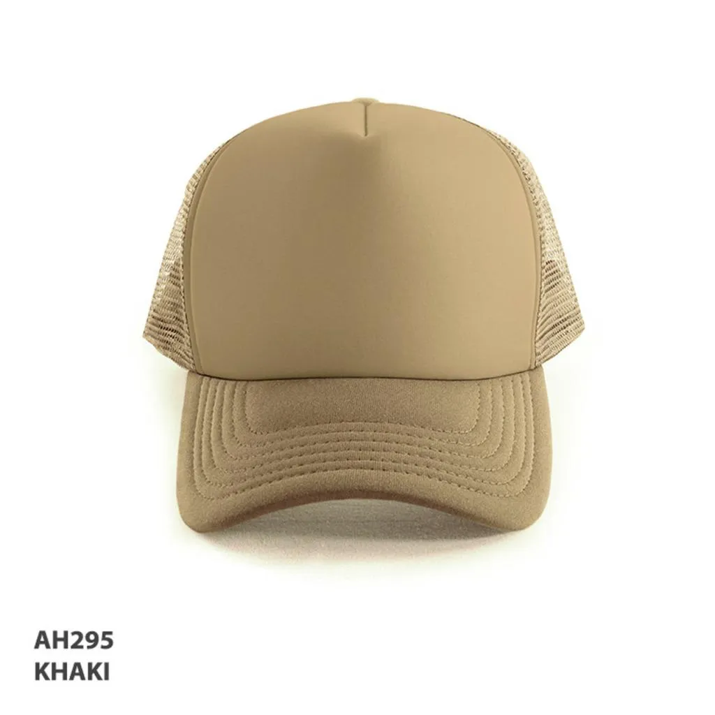 Grace Collection AH295 Polymesh Trucker Cap w/ Logo - 500 QTY