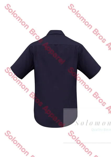 Haven Mens Short Sleeve Shirt Navy