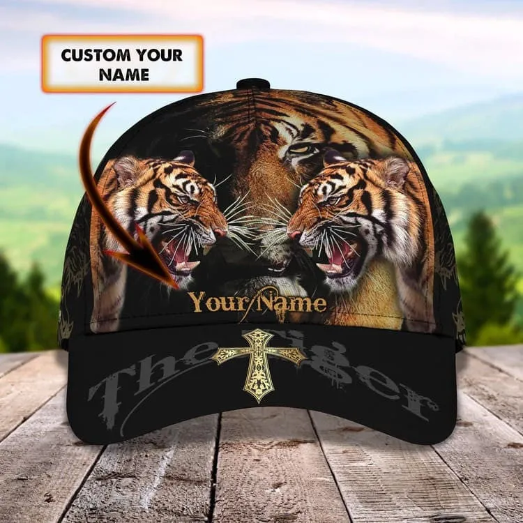 King of the Jungle 3D Classic Cap for Tiger Lovers