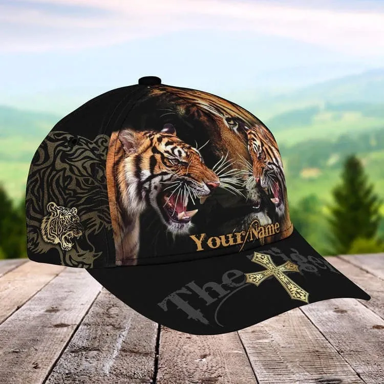 King of the Jungle 3D Classic Cap for Tiger Lovers