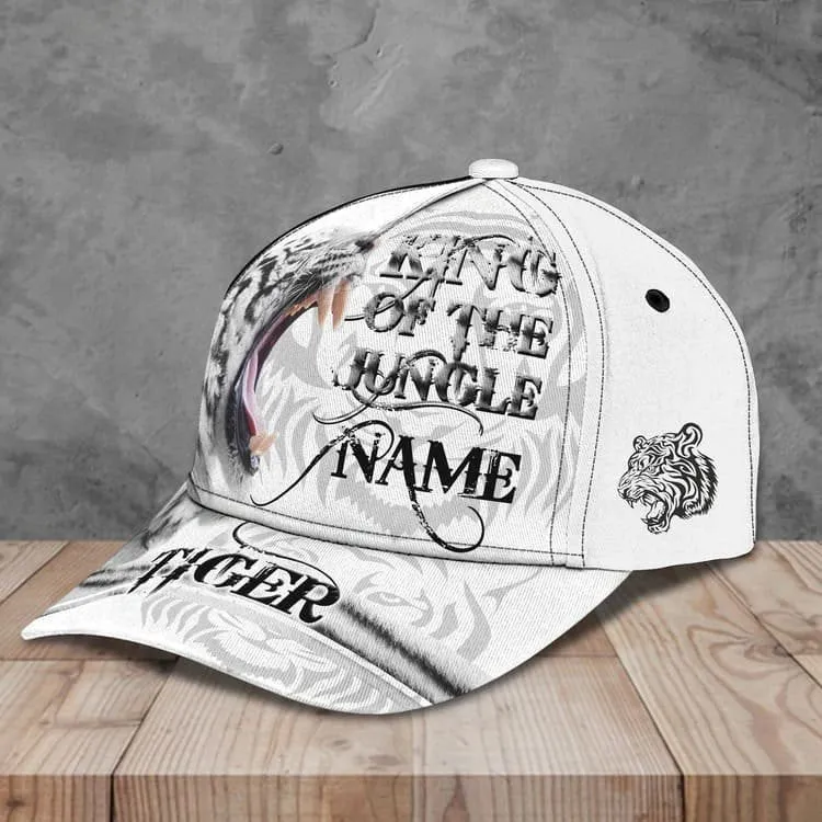 King of the Jungle 3D Classic Cap for Tiger Lovers