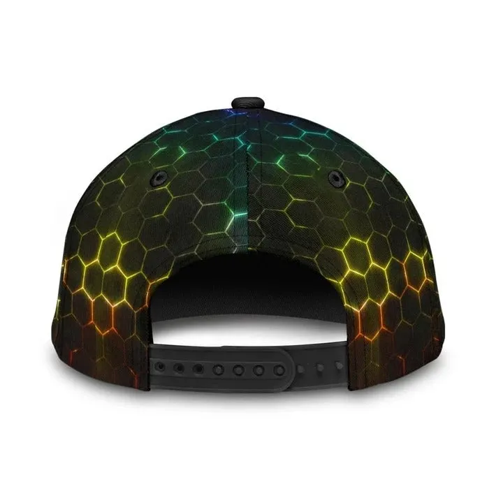 Lgbt Cap, Lgbt Pride Crack All Over Printing 3D Baseball Cap Hat