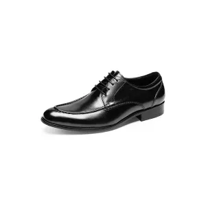 LuxeLeather Lace-Up Derbies Dress Shoes