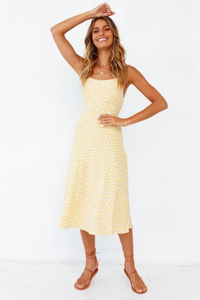 Midsummer Madness Midi Dress