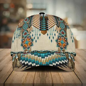 Native American Cap, Native American 3D Full Print Baseball Cap Hat