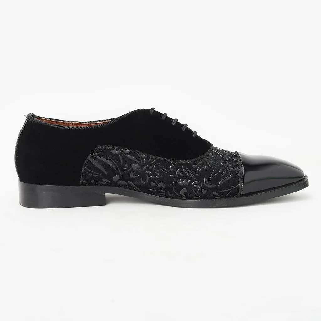 OXFORDS WITH TOE CAP - HEIGHT ELEVATION